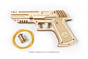Pistola Wolf-01 – maqueta para construir